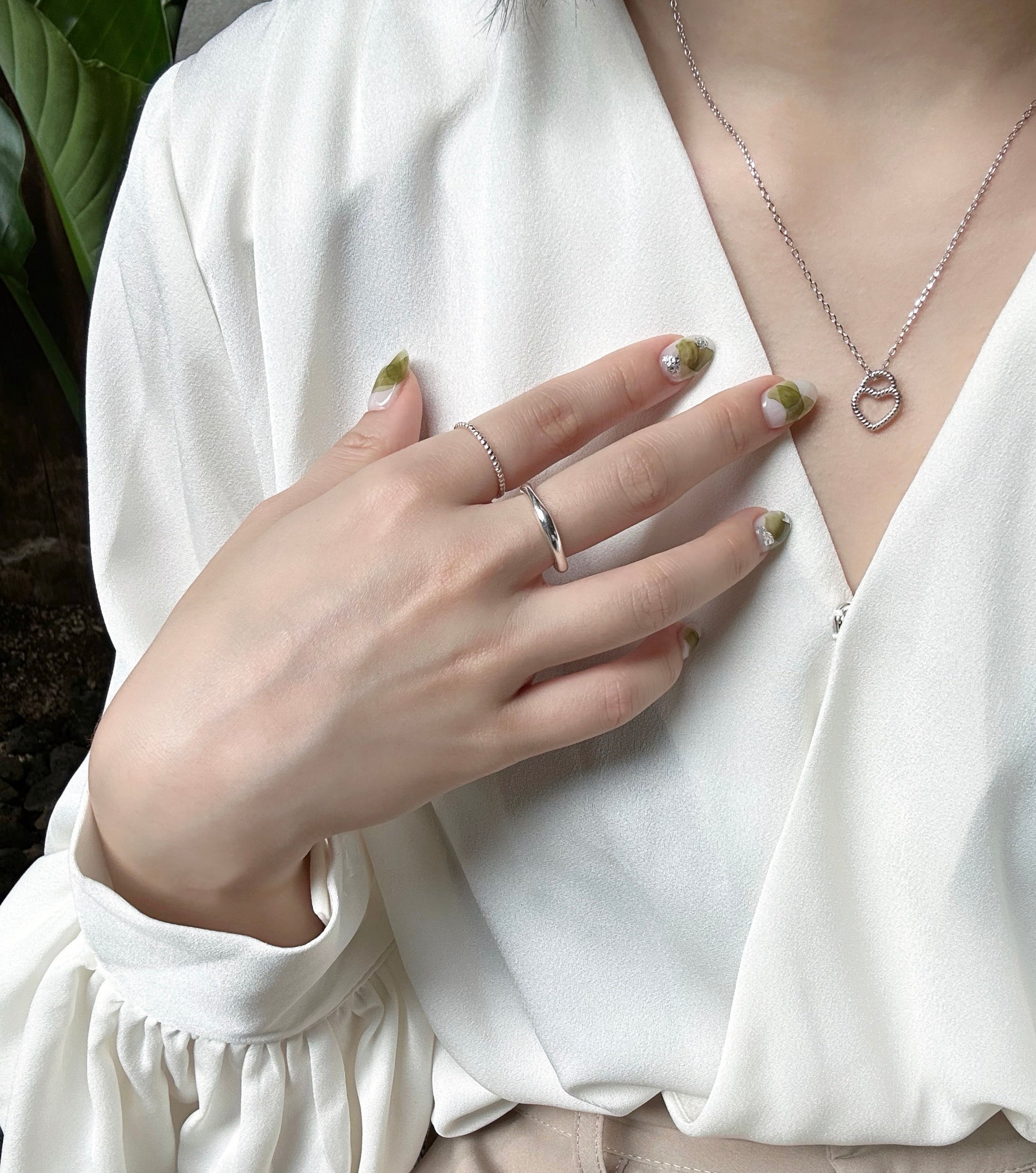 Bella Bumpy Cut Square Ring